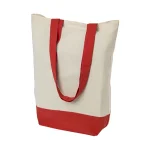 BELMONDO, Сумка бавовняна з кольоровим дном, 170 гр/м², 40x15х45 cм - Зображення 3