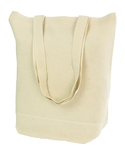 BELMONDO, Сумка бавовняна з кольоровим дном, 170 гр/м², 40x15х45 cм