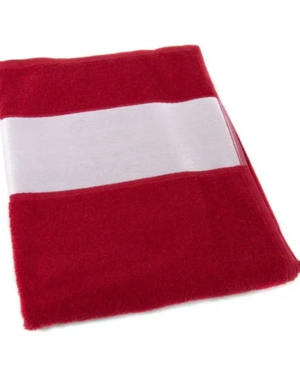 Рушник SUNSET з білим бордюром 50х100, 380G