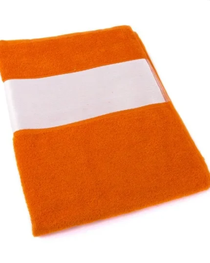 Рушник SUNSET з білим бордюром 50х100, 380G