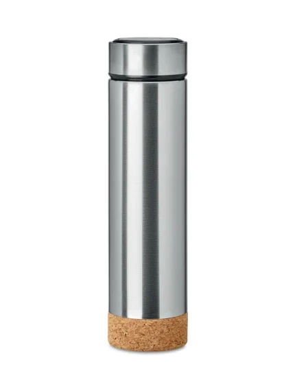 Термос POLE CORK 450 мл, нержавіюча сталь/ корок