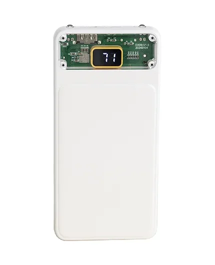 TEKNO, Павербанк на 10000 mAh з цифровим індикатором заряду та двома LED-діодами